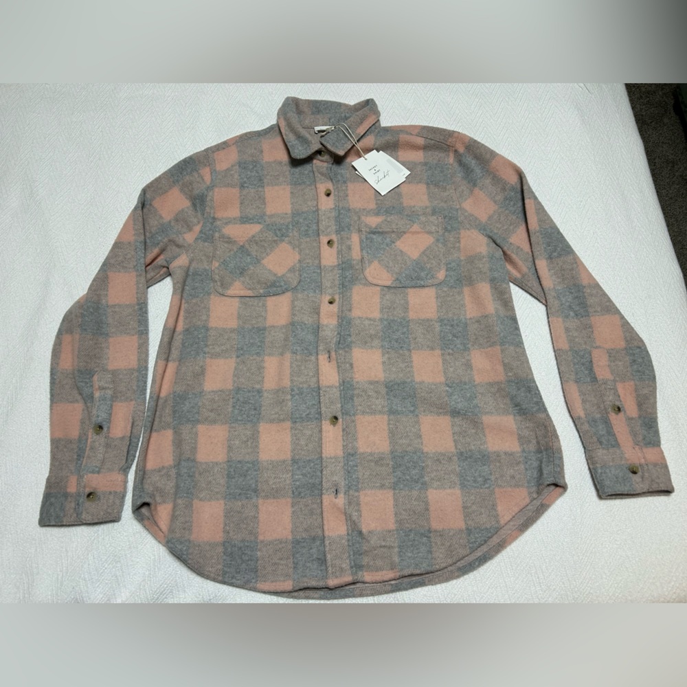 Women’s flannel jacket